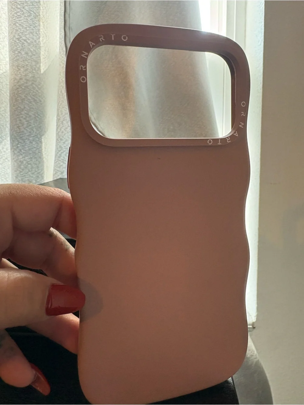 Brown Silicone iPhone Case